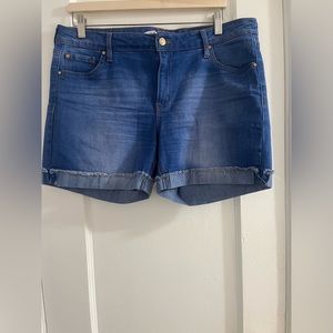 Celebrity Pink Jean Shorts